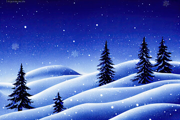 Fototapeta premium Weihnachtskarte Hintergrund Backdrop Weihnachten Karte Fest Digital Art AI Illustration