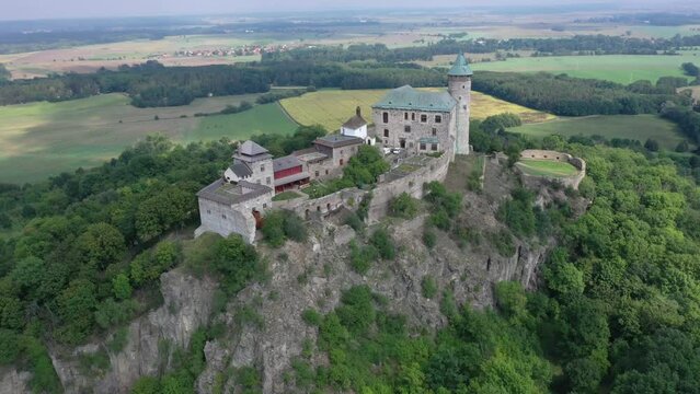 Kuneticka hora Castle near Pardubice, Czech Republic