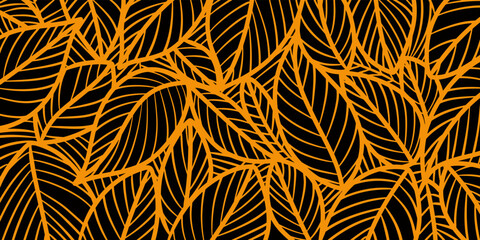 Abstract golden art deco illustration for luxury pattern background design