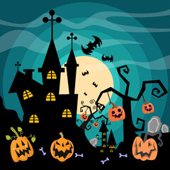 Halloween background suitable for background