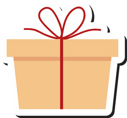 Gift Box Sticker