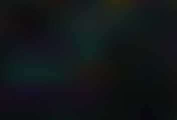 Dark Black vector blurred shine abstract pattern.