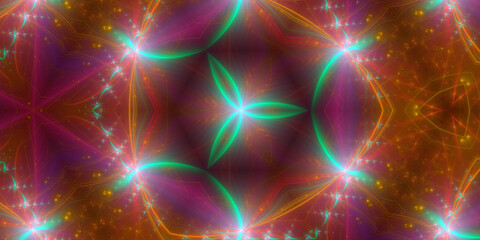 Fraktal Design Hintergrund Motiv f&uuml;r Druck und Web