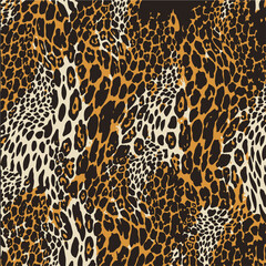 Leopard skin texture.Leopard print.Leopard skin texture pattern