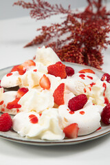 dessert fraise