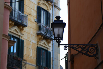 Fototapeta na wymiar Detail of the old city of Salerno, Italy