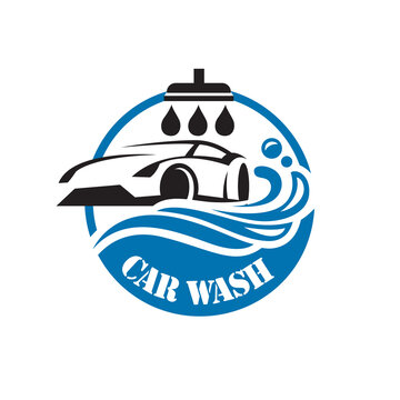 car wash icon isolated on white background