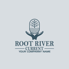 Root river Current logo design