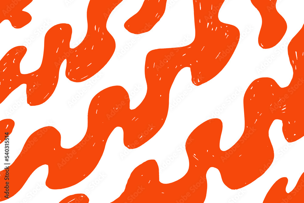 Poster Abstract rough drawing pattern for background design element