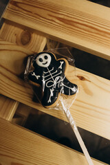 honey gingerbread
for Halloween, original gift, pumpkin, bat, skeleton, Halloween party, handmade