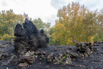 Vulkanlandschaft am Ätna - Etna Sizilien