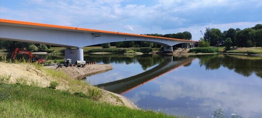 Most na rzece Odrze.