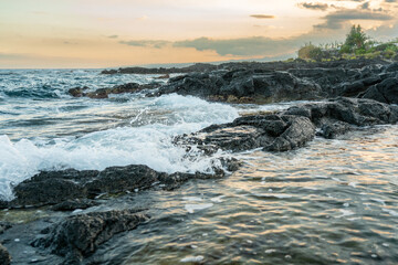 Das Ionische Meer in Sizilien  