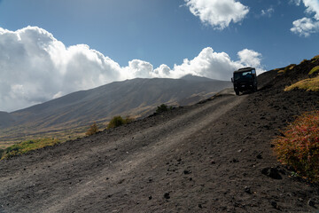 Etna - &Auml;tna Landschaft Sizilien am Vulkan