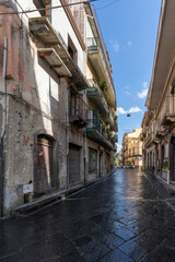 Fototapeta premium Castiglione di Sicilia