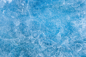 blue ice texture background