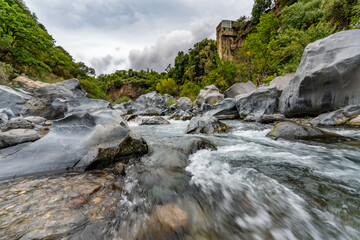 Alcantara Schlucht in Sizilien