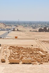 Deir-el-Bahri (Świątynia Hatszepsut), Zachodni Brzeg, Luksor, Egipt