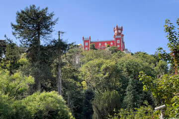 Fototapeta na wymiar National Palace of Pena in Sintra