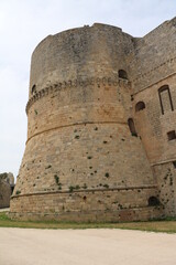 Fototapeta na wymiar The Castello di Otranto in Otranto, Italy