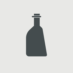 Bottle vector icon illustration sign
