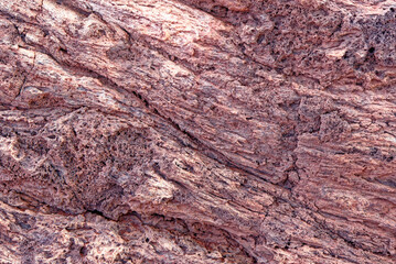 Lava stones in National Park of Timanfaya - Lanzarote - Spain