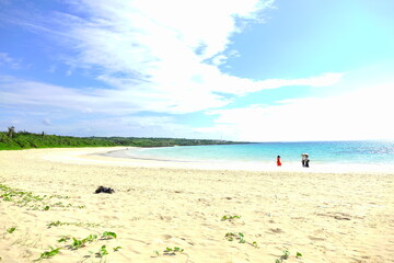 person on the beach