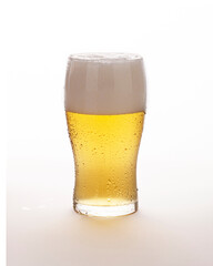 a glass of beer