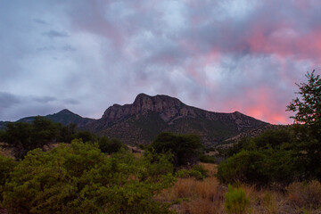 Sunset in Southeast Arizona