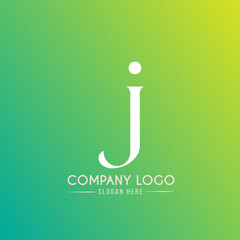 eco friendly design j logo design