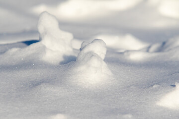Fototapeta na wymiar Snow ice, blizzard, snowy background.