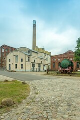 Brikettfabrik Louise in Domsdorf, das seit 1998 als Ortsteil zur Stadt Uebigau-Wahrenbrück gehört
