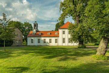 Fototapeta na wymiar Schloss Mückenberg in Lauchhammer