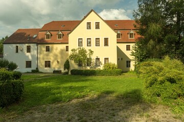 Fototapeta na wymiar Die Elstermühle in Plessa