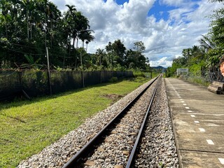 railway in the countryside