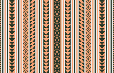 Abstract Seamless Ethnic Akha Embroidered fabric Pattern design for textile, clothes, background pattern, texture and furniture ornament print for carpet, wallpaper, textile decoration. geometric art.