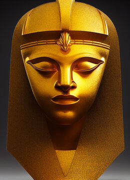 Golden Egyptian Mask. © Fors2022 