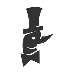 Duck logo vector illustration design template Icon Brand Identity