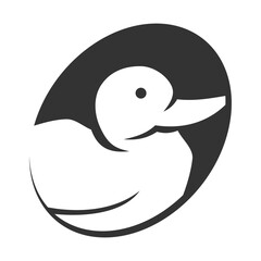 Duck logo vector illustration design template Icon Brand Identity