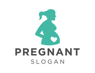 Logo design about Pregnancy on a white background. created using the CorelDraw application.