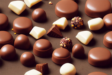 Seamless pattern formed from 