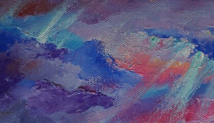  flick the Abstract  painting  oil color Background colorful mix colors    