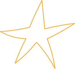 Decorative hand drawn line shapes, Outline doddle lines element best for graphic design, printing, wallpaper and background