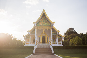 Thai temple art and architecture is the art and architecture of Buddhist temples in Thailand.