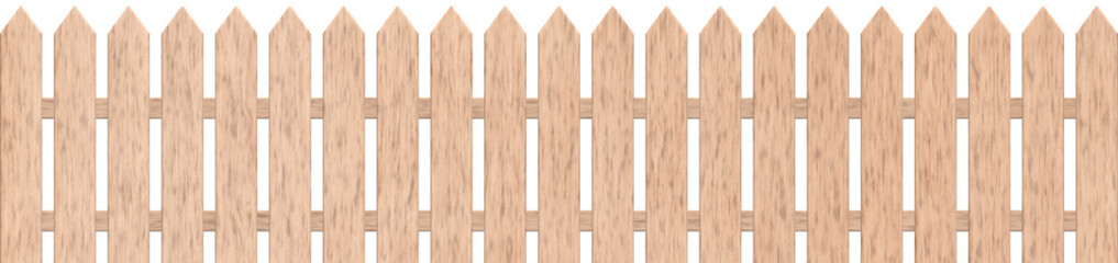 Wooden Fence Seamless Loop Transparent Background Png