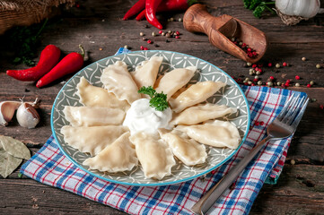 Dumplings, Pelmeni, Russian food vareniki
