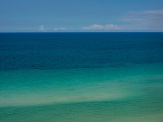 Obraz premium beach with blue sky
