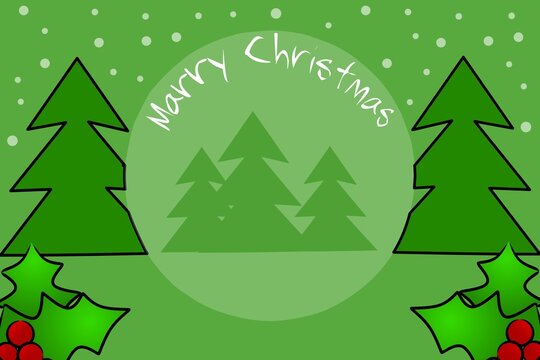 christmas tree background