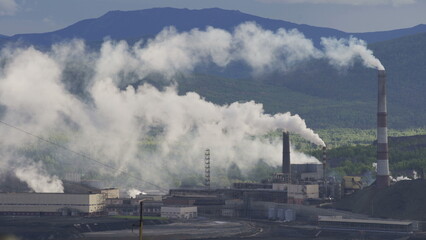 Air Pollution From Industrial Plants.