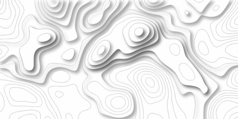 Topographic patter line map background. silver line topography maount map contour background, geographic grid. Abstract vector illustration.	
